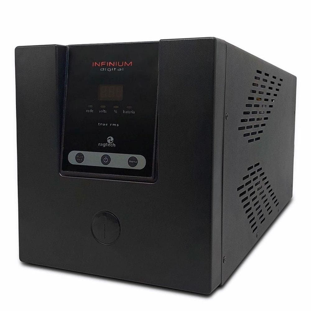 Nobreak 3200va ragtech infinium digital, bivolt automático,