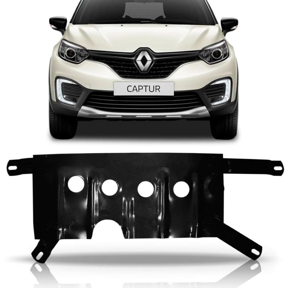 Protetor carter peito de aço renault captur 2017 2018