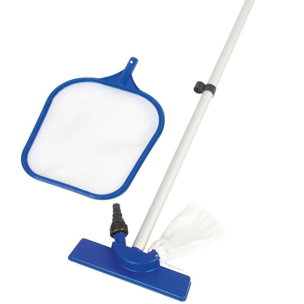 Kit de manutenção aspirador piscina + rede 2.03m - bestway