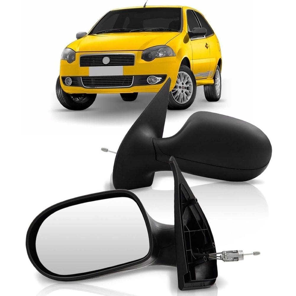 Retrovisor externo palio 2011 2012 4p esquerdo controle