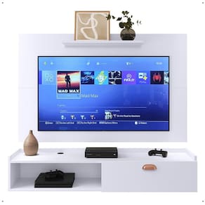 Kit Sala Estar Completa Rack Suspenso Home Classic Painel Star Tv 32 Polegadas Branco - Lojas RPM