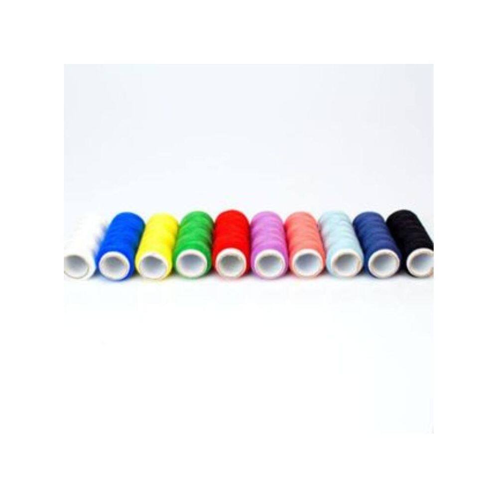 Kit linha de costura coloridas 10 pçs