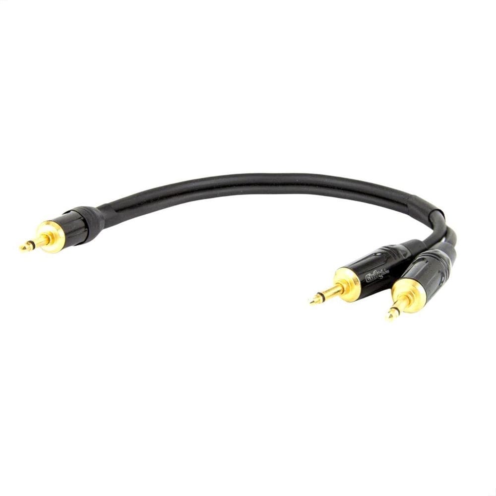 Cabo p2 mono para 2 p2 mono - 80 cm