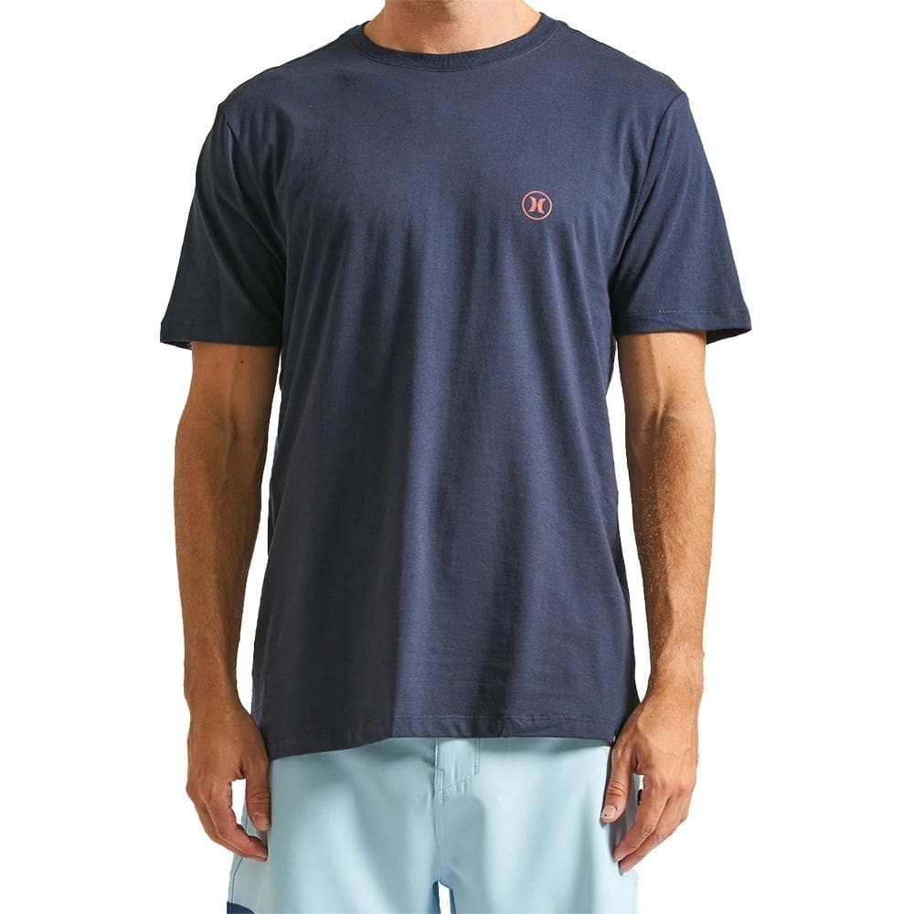 Camiseta Hurley Mini Circle Icon WT24 Masculina Marinho