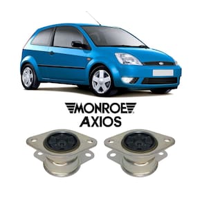 2 suporte coxim suspensão traseira ford fiesta 04