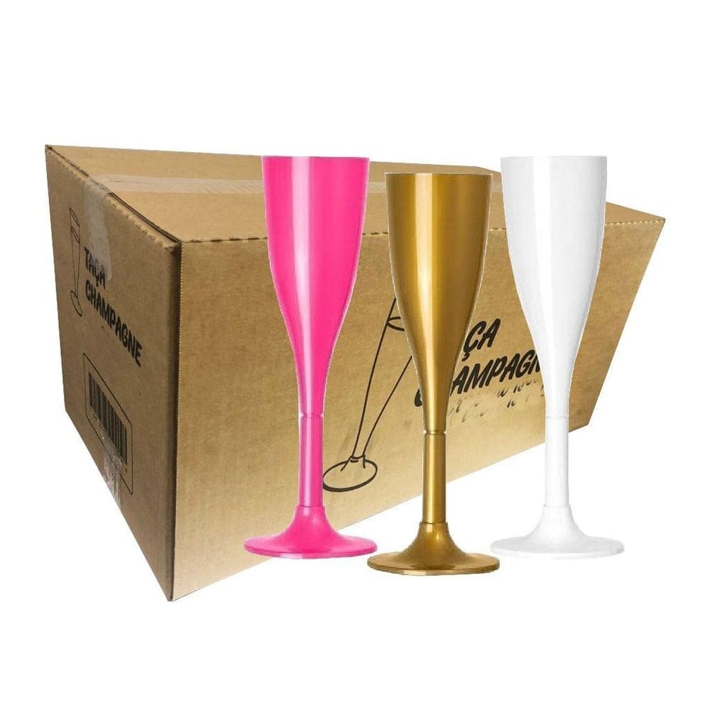 56 taça drink champagne 120ml ano novo reveillon  1cx  fúcsi