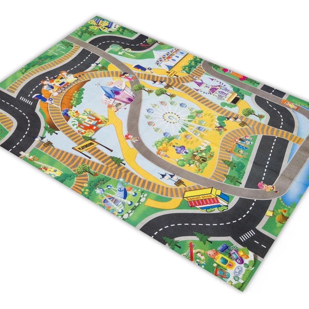 Pista para carrinho hotwheels parque de diversões 1,4x1,0m