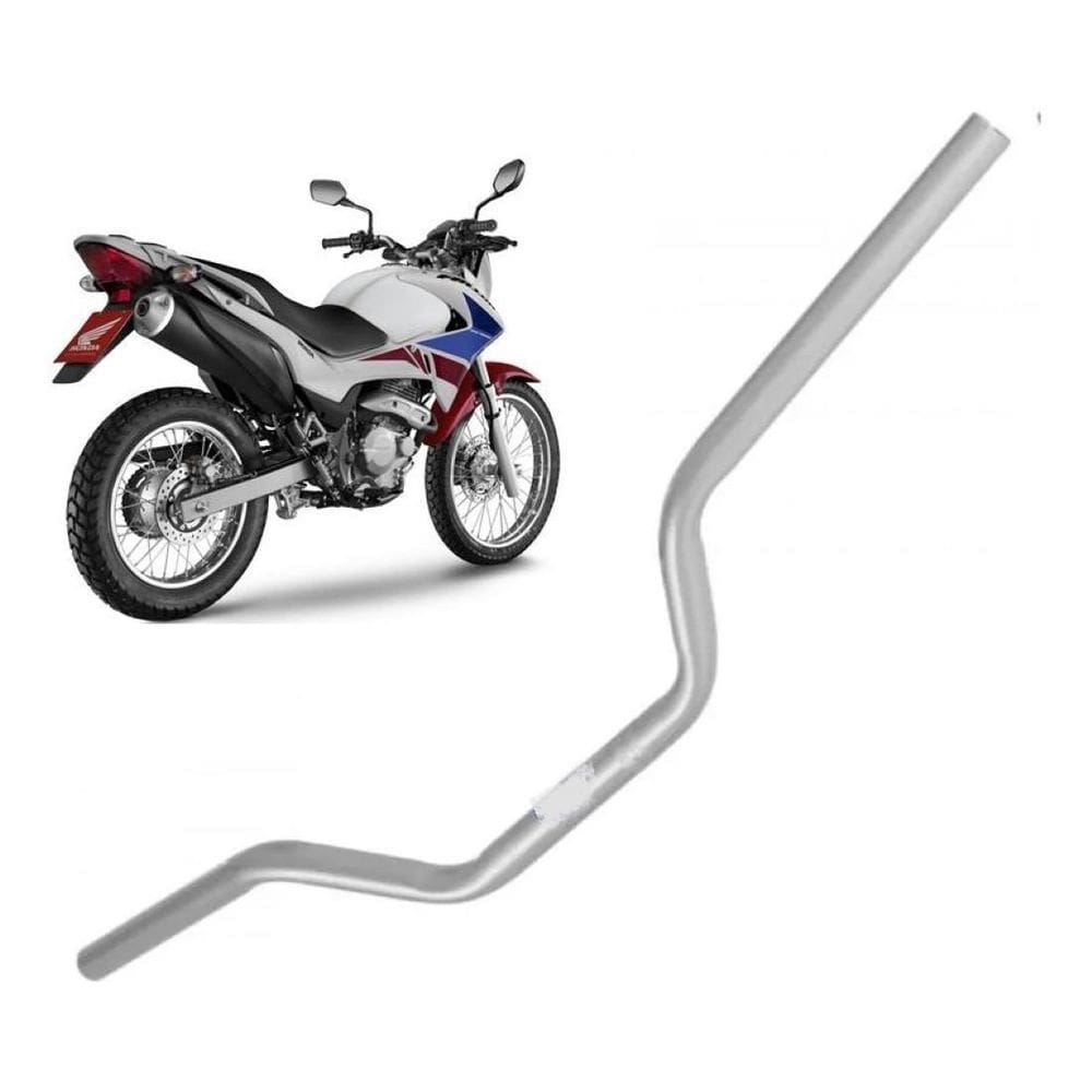 Guidão cinza honda bros 150 2009 ate 2014 nx400i falcon
