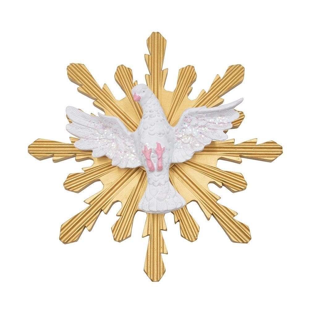 Divino Espirito Santo Resina Decoração Religioso 20Cm