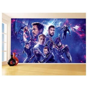 Papel De Parede 3D Heróis Vingadores Ultimato 3,5M Nhma282