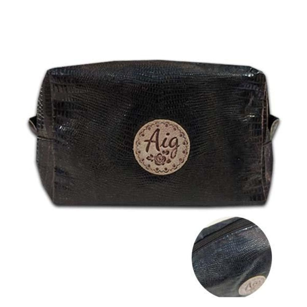 Estojo e necessaire preto aig