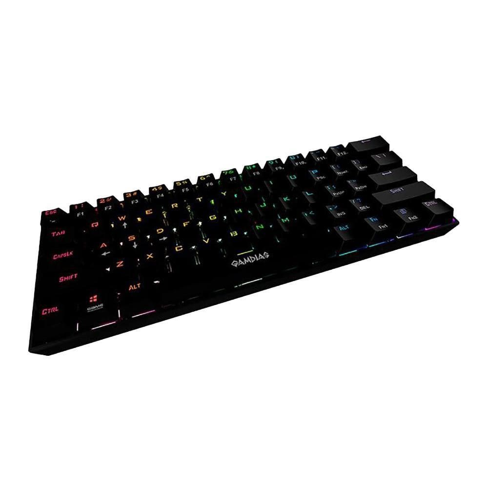 Teclado Mecânico Gamer Redragon Draconic Rgb Switch Marron