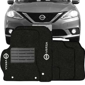 Tapete automotivo carpete linha luxo nissan versa