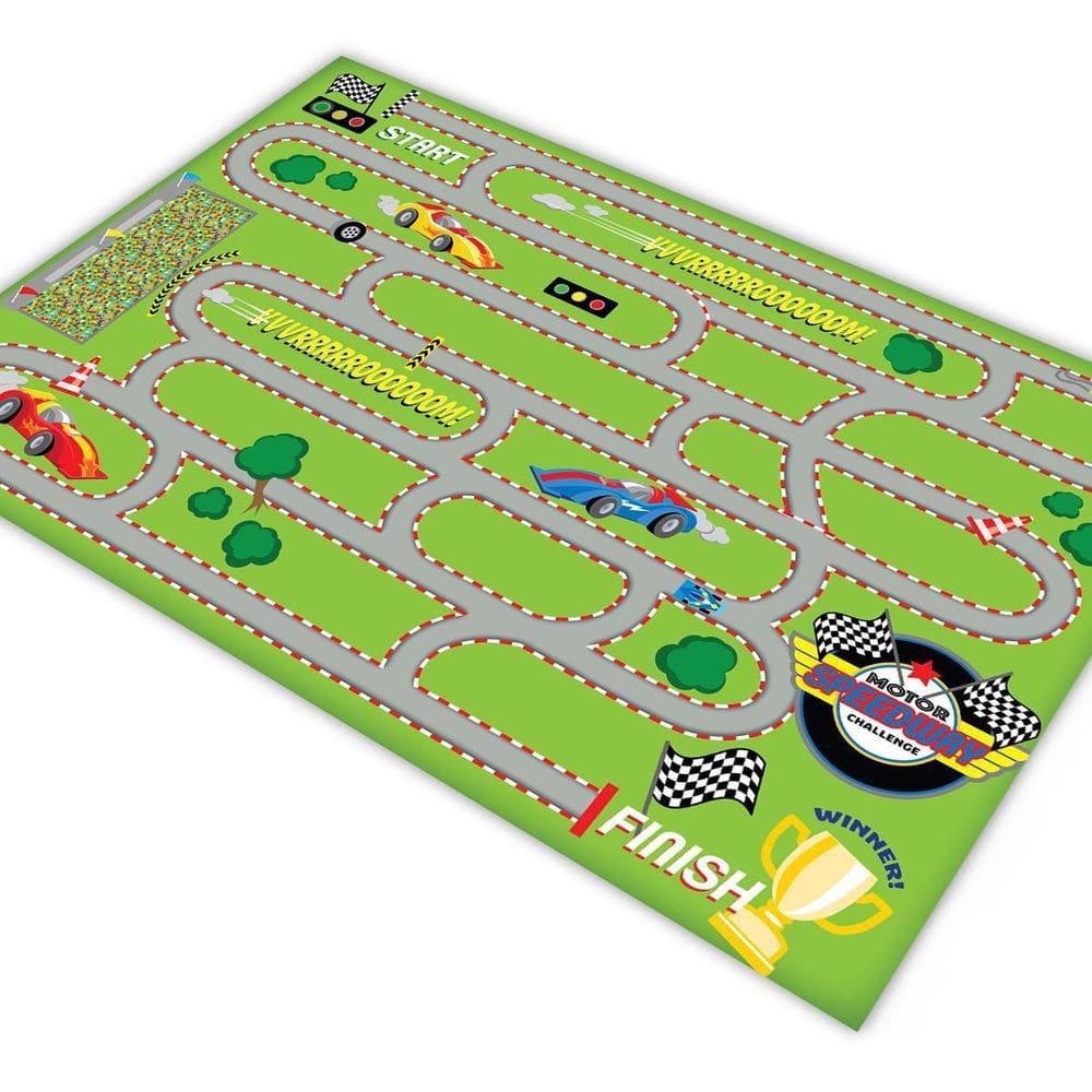 Pista para carrinho hotwheels corrida motorspeedway 1,4x1,0m