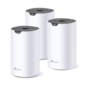 Kit Roteador Mesh TP-Link 3 pack Wi-Fi 5 Gigabit Deco S7 Dual-Band AC1900