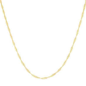 Gargantilha rommanel folheada a ouro 18k 531097