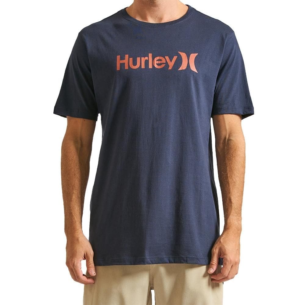 Camiseta Hurley O&O Solid WT24 Masculina Marinho