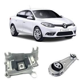 Kit coxim do câmbio e motor esquerdo renault fluence 2.0 16v