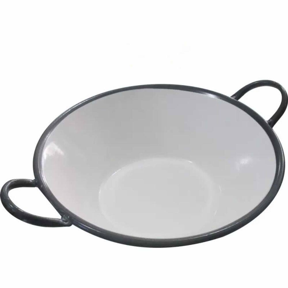 Tacho esmaltado nº 20 - 50 cm - fritura pastel salgados
