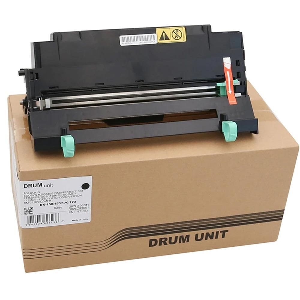 Unidade de imagem compatível kyocera dk150 153 170, 173