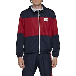 Jaqueta DC Shoes The Trad Block 2 WT24 Marinho/Vermelho