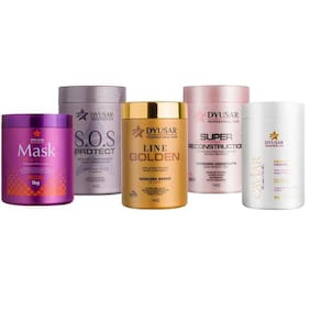 Kit cronograma capilar completo de salões dyusar cosméticos