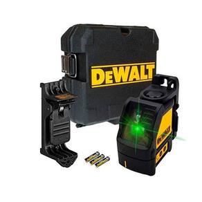 Nivel a laser 2 linhas 30 metros verde dewalt dw088cg-la