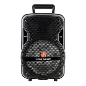 Caixa ativa 08 staner com bateria ss80 25w bt/fm/sd/usb
