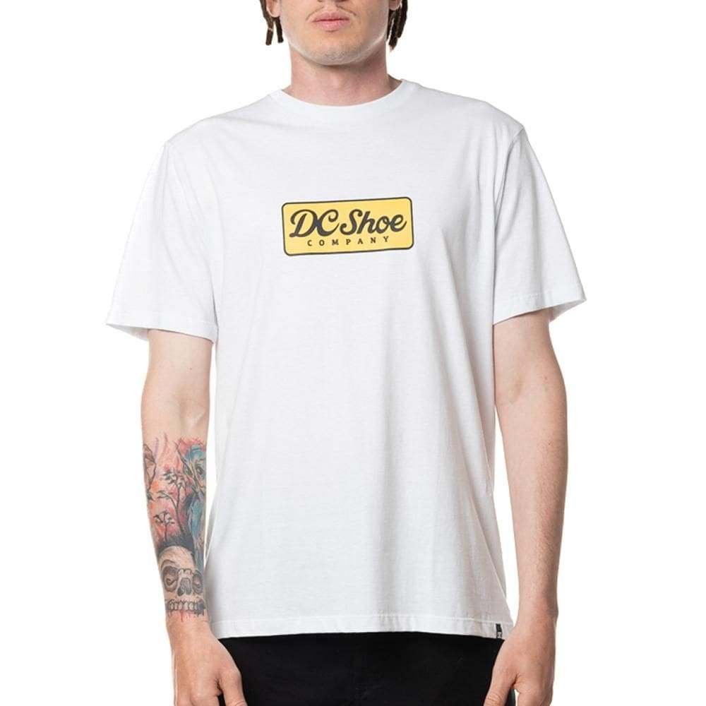Camiseta DC Shoes Happy Hour SM24 Masculina Branco