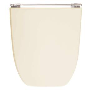 Assento Sanitário Scala Bege Claro para vaso Ideal Standard
