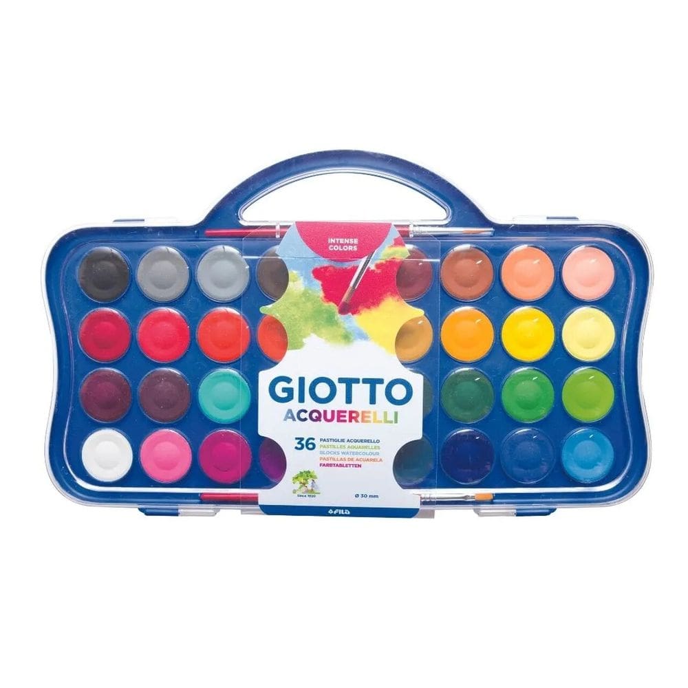 Estojo Aquarela Pastilha Giotto