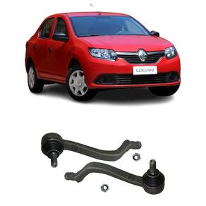 Par braço terminal direção renault logan 2016 17