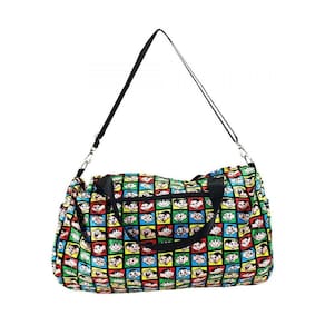 Bolsa academia turma da mônica cilíndrica coloridos 24x41 cm