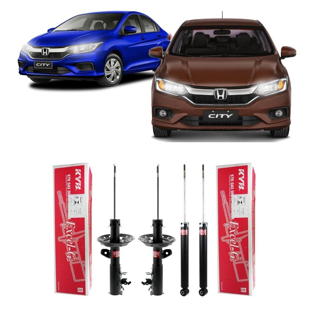 4 amortecedores kyb suspensão honda city 2018 2019 2020 2021