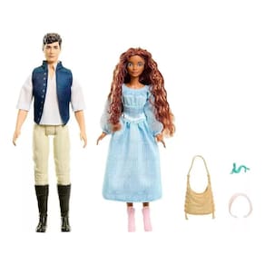 Boneca A Pequena Sereia - Ariel e Eric Disney Mattel