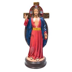 Imagem de Jesus das Santas Chagas em Resina 15cm