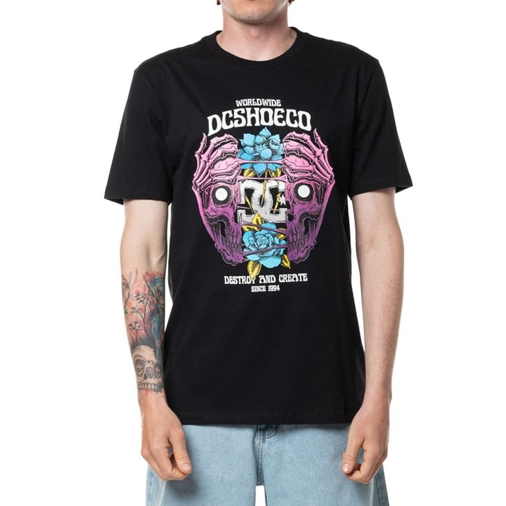 Camiseta DC Shoes Victor2 SM24 Masculina Preto