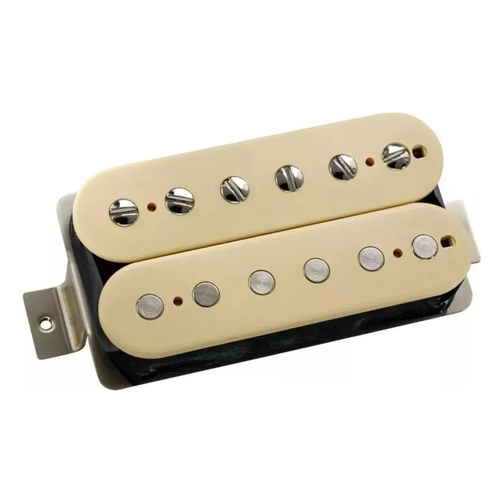 Par Captadores Ronsani Humbucker Alnico V - Creme 1719