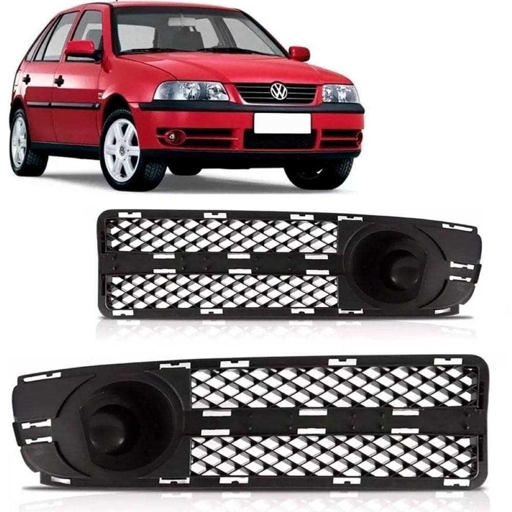 Grade moldura milha gol parati g3 fase 2 2003 04 05 s/furo