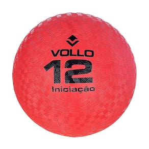 Bola Iniciantes Queimada Handebol Tamanho 12 Macia Impermeável Colorida Vollo