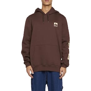 Moletom Element Canguru Joint Hood 2 280G WT24 Marrom Escuro