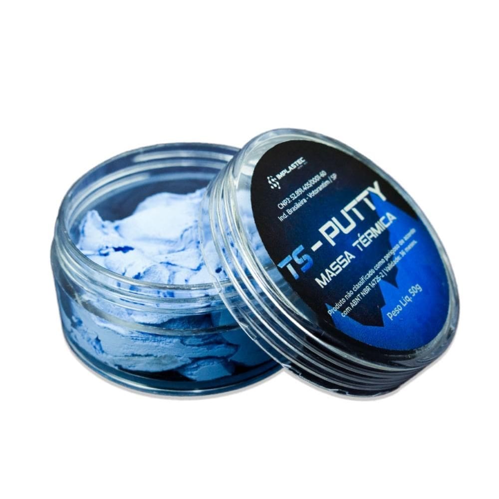 Pasta Térmica Implastec TS Putty - 50g - 12,8W/MK - PATSPT0050PT