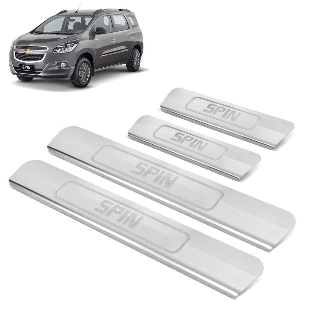 Soleira aço inox 4 portas  brasikar spin 2021 2022