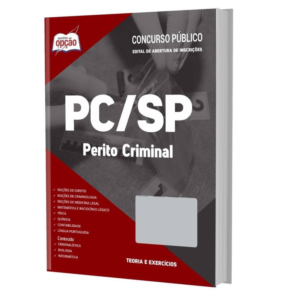 Apostila pc sp 2023 - perito criminal |