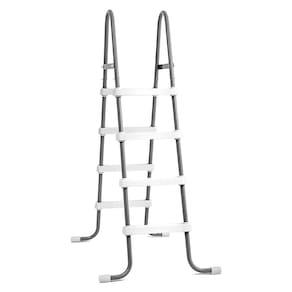 Escada Dupla 122 Cm para Piscina Inflável e Estrutural Intex