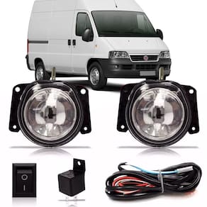 Kit farol milha ducato boxer jumper 05 06 07 08 09 10 11 12