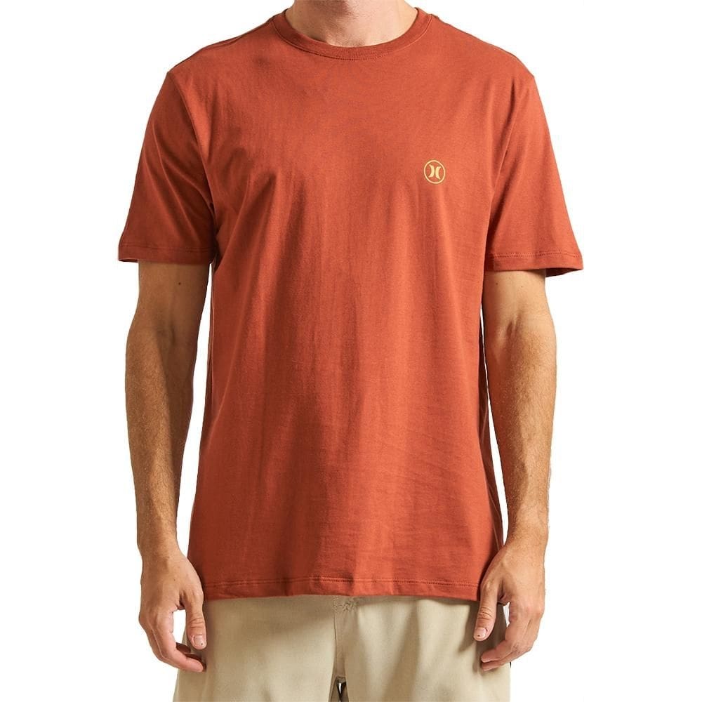 Camiseta Hurley Mini Circle Icon WT24 Masculina Vermelho