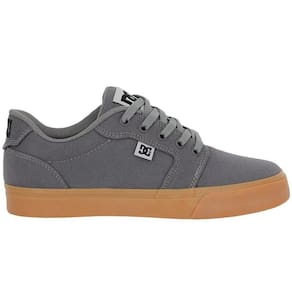 Tênis DC Shoes Anvil TX LA Masculino Cinza Escuro