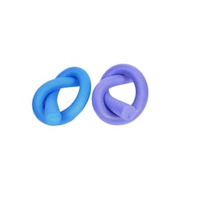 2 boia macarrão piscina natação flutuador espaguete