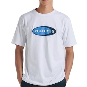 Camiseta Volcom Vellipse WT24 Masculina Branco